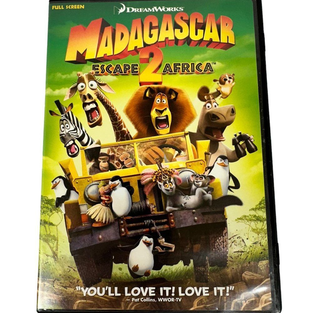 Madagascar 2 Escape Africa DVD